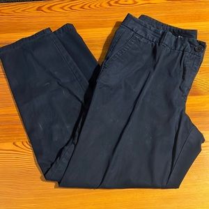 Talbots the weekend chino in navy size 8 petite